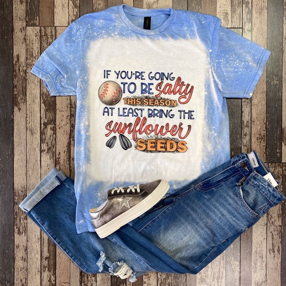 Baseballseason Bleachedtee
